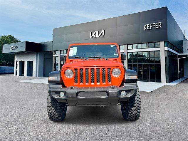 used 2018 Jeep Wrangler Unlimited car, priced at $21,477