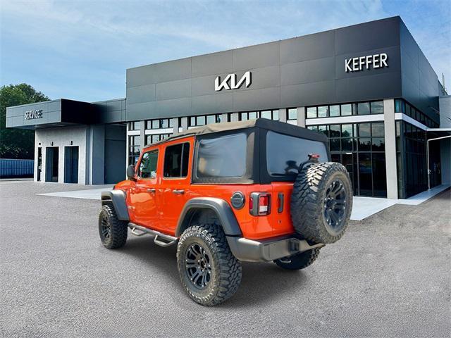 used 2018 Jeep Wrangler Unlimited car, priced at $21,477