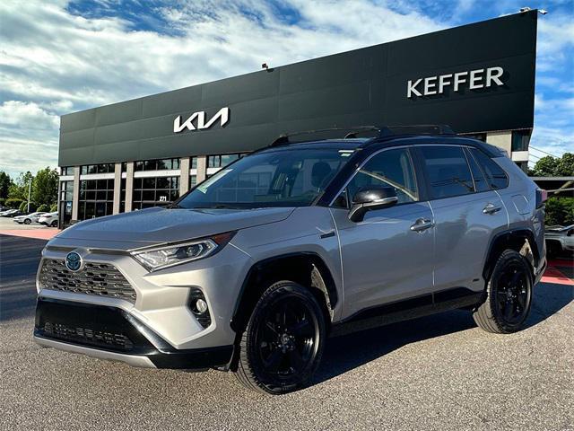 used 2020 Toyota RAV4 Hybrid car, priced at $28,147