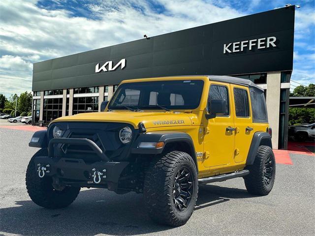 used 2019 Jeep Wrangler Unlimited car, priced at $22,999