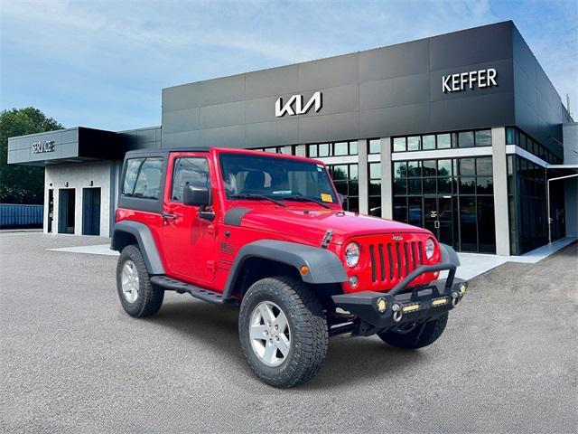 used 2015 Jeep Wrangler car, priced at $16,673
