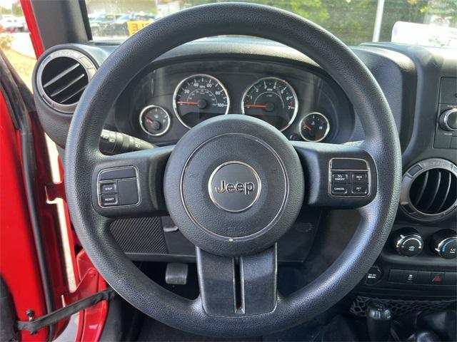 used 2015 Jeep Wrangler car, priced at $16,673