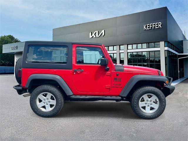 used 2015 Jeep Wrangler car, priced at $16,673