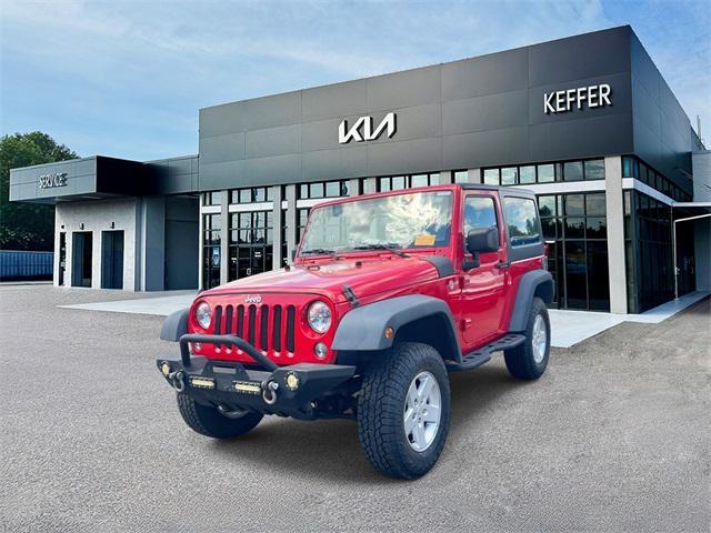used 2015 Jeep Wrangler car, priced at $16,673
