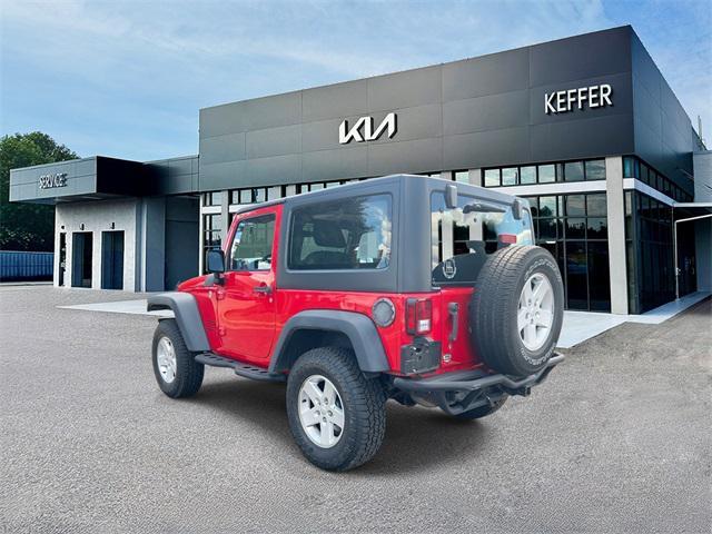 used 2015 Jeep Wrangler car, priced at $16,673