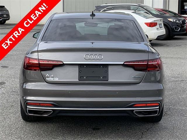 used 2021 Audi A4 car, priced at $25,440