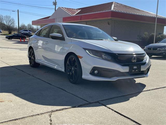 used 2020 Honda Civic car, priced at $21,445