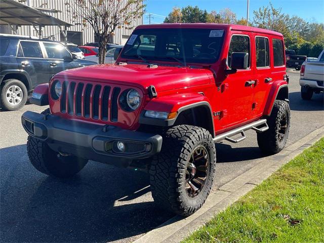 used 2021 Jeep Wrangler Unlimited car, priced at $37,495