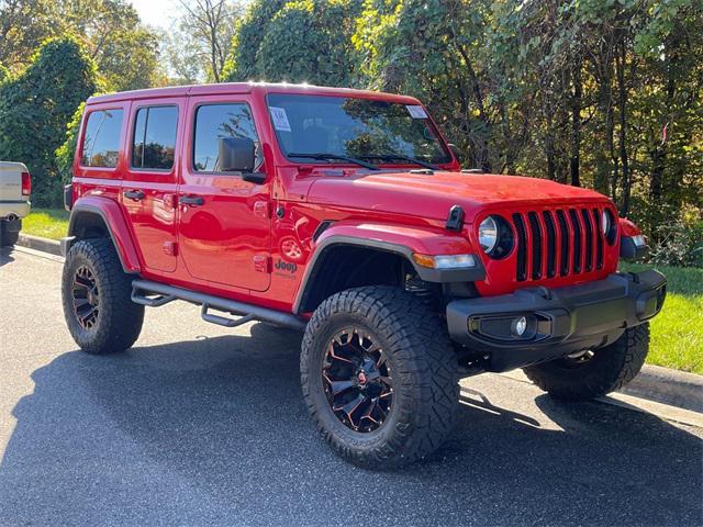 used 2021 Jeep Wrangler Unlimited car, priced at $37,495