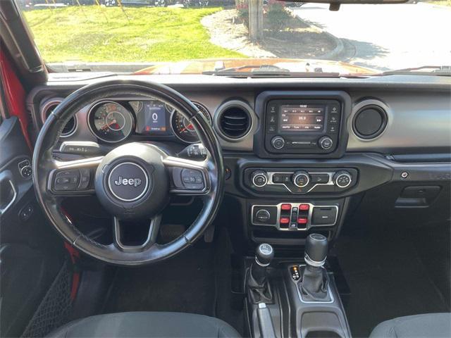 used 2020 Jeep Wrangler Unlimited car, priced at $21,883