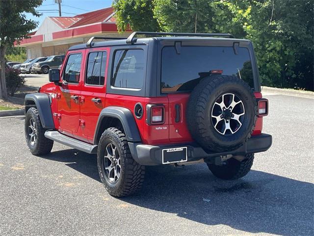 used 2020 Jeep Wrangler Unlimited car, priced at $21,883