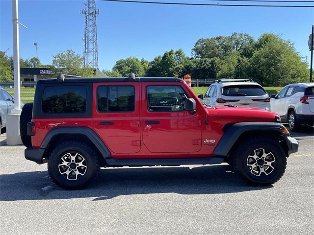 used 2020 Jeep Wrangler Unlimited car, priced at $21,883