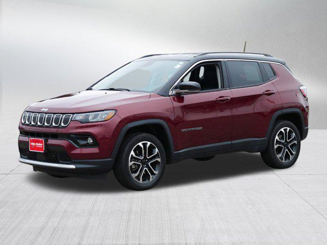 used 2022 Jeep Compass car, priced at $23,976