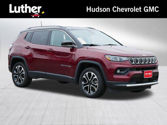 used 2022 Jeep Compass car, priced at $23,976