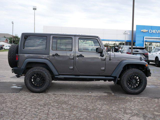used 2016 Jeep Wrangler Unlimited car, priced at $19,996