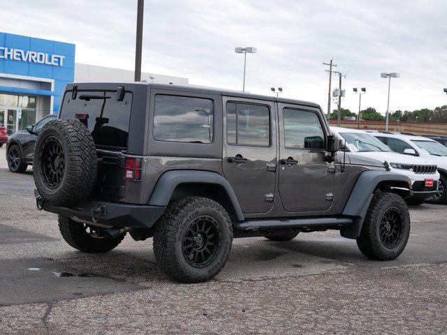 used 2016 Jeep Wrangler Unlimited car, priced at $19,996