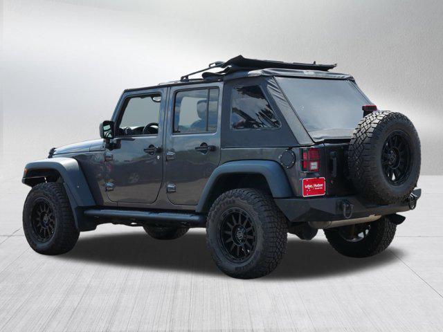 used 2016 Jeep Wrangler Unlimited car, priced at $19,996