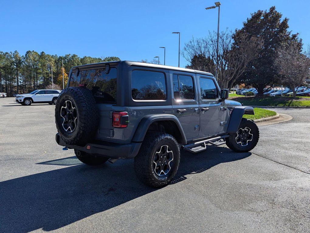 used 2022 Jeep Wrangler Unlimited 4xe car, priced at $32,877