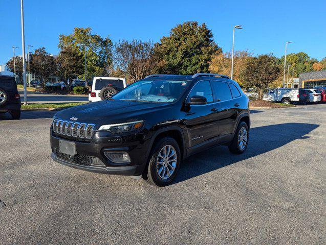 used 2021 Jeep Cherokee car, priced at $25,577