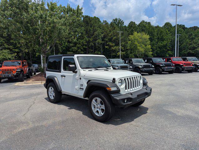 used 2022 Jeep Wrangler car, priced at $29,777