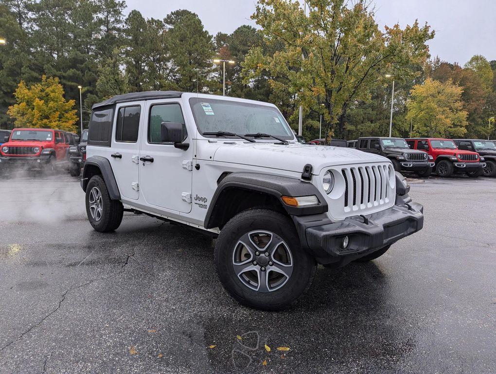 used 2020 Jeep Wrangler Unlimited car, priced at $22,777
