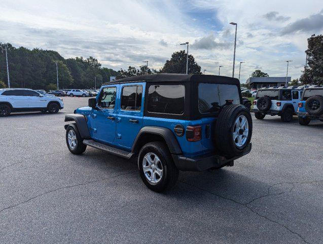 used 2022 Jeep Wrangler Unlimited car, priced at $30,577