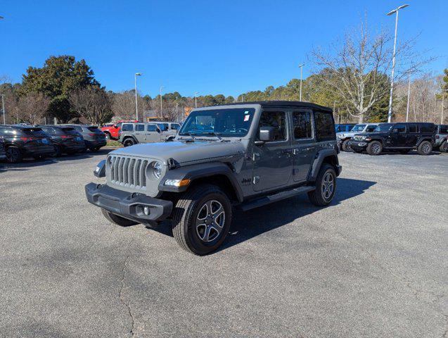 used 2022 Jeep Wrangler Unlimited car, priced at $28,977