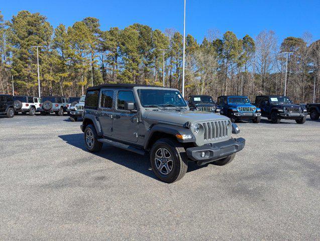 used 2022 Jeep Wrangler Unlimited car, priced at $31,977