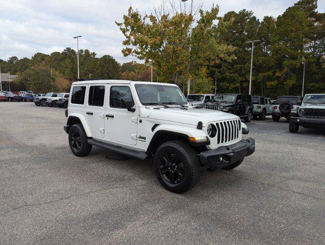 used 2021 Jeep Wrangler Unlimited car, priced at $33,577