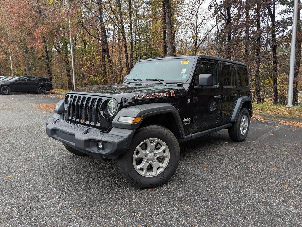 used 2021 Jeep Wrangler Unlimited car, priced at $30,477