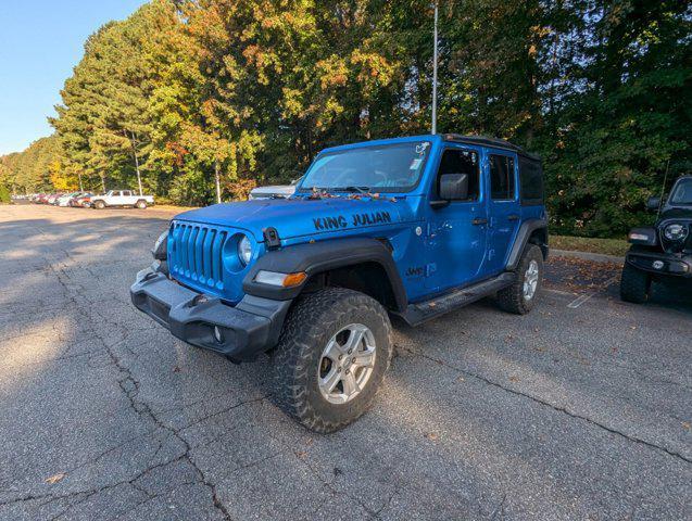 used 2021 Jeep Wrangler Unlimited car, priced at $31,243