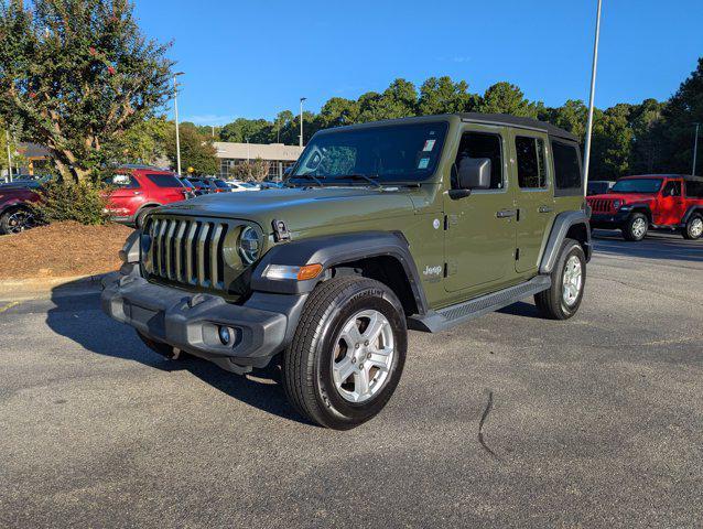used 2021 Jeep Wrangler Unlimited car, priced at $28,877