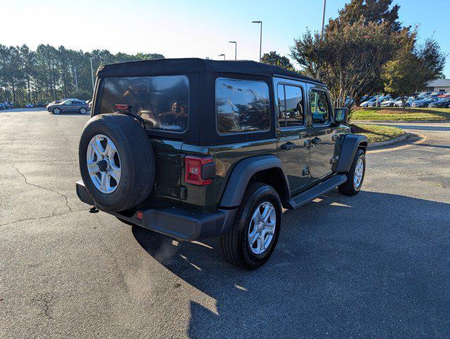 used 2021 Jeep Wrangler Unlimited car, priced at $27,977