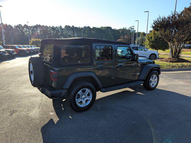 used 2021 Jeep Wrangler Unlimited car, priced at $27,977