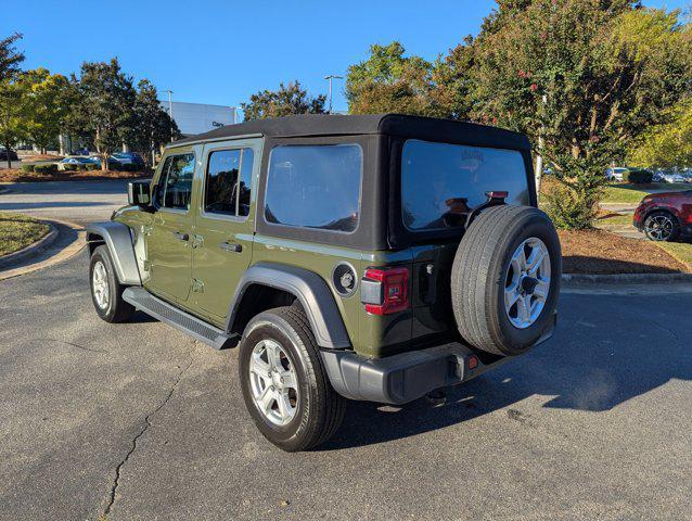 used 2021 Jeep Wrangler Unlimited car, priced at $27,977