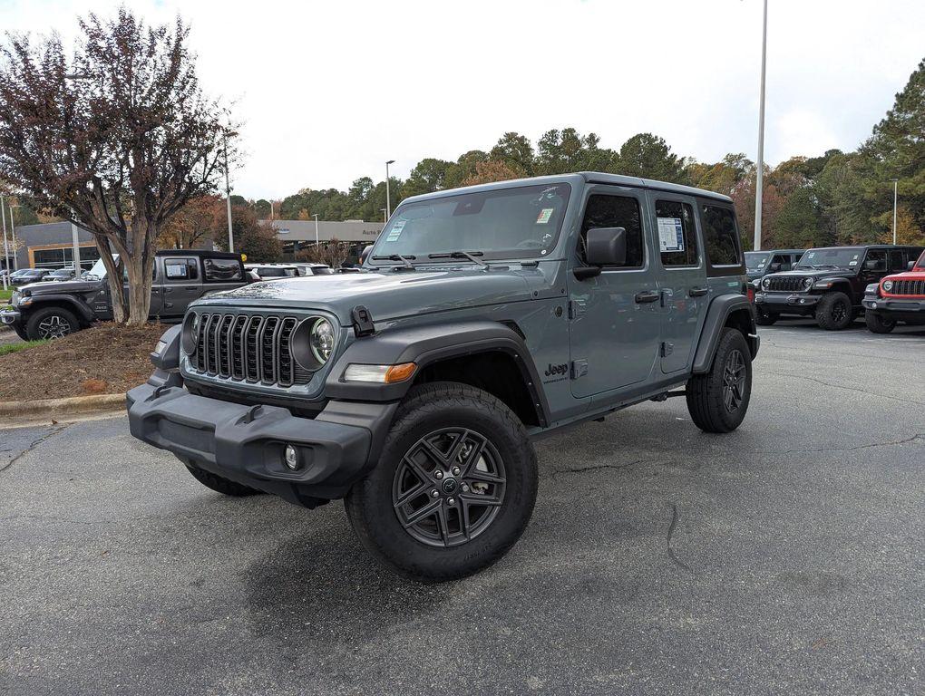 used 2024 Jeep Wrangler car, priced at $35,077