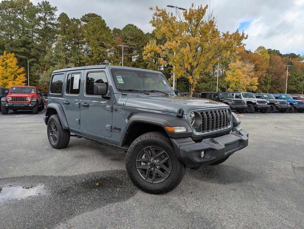 used 2024 Jeep Wrangler car, priced at $35,077