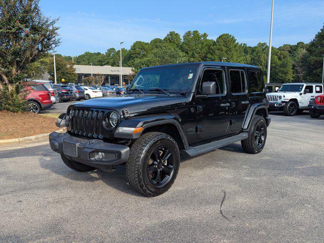 used 2021 Jeep Wrangler Unlimited car, priced at $29,877