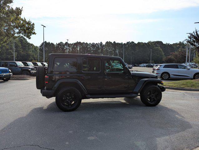 used 2021 Jeep Wrangler Unlimited car, priced at $29,877