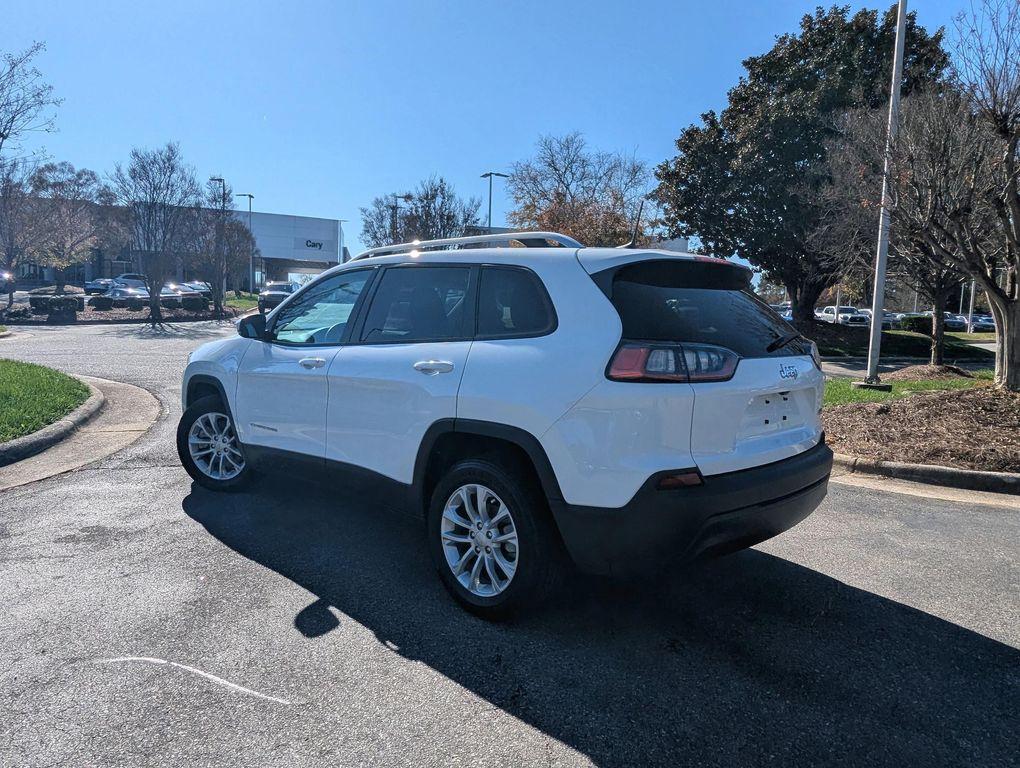 used 2021 Jeep Cherokee car, priced at $18,677