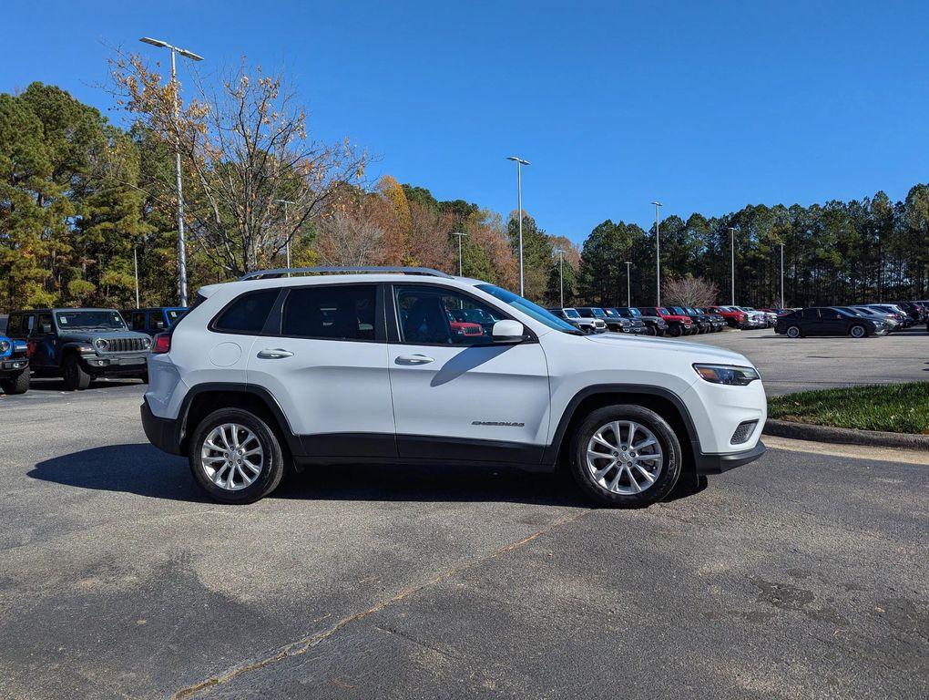 used 2021 Jeep Cherokee car, priced at $18,677