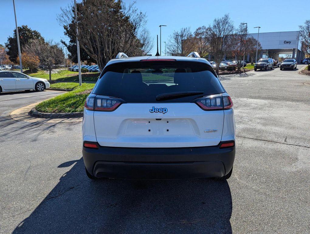 used 2021 Jeep Cherokee car, priced at $18,677