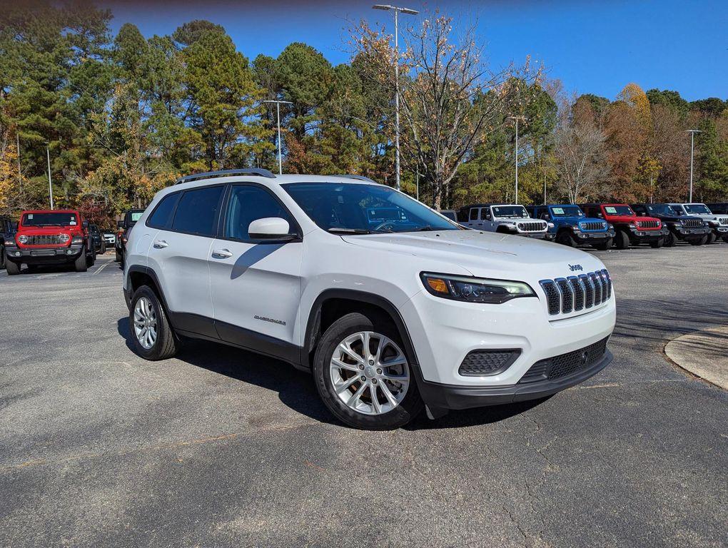 used 2021 Jeep Cherokee car, priced at $18,677