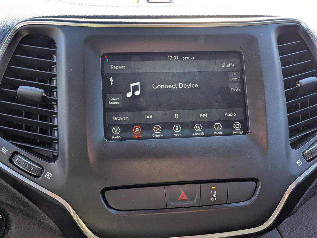 used 2021 Jeep Cherokee car, priced at $18,677