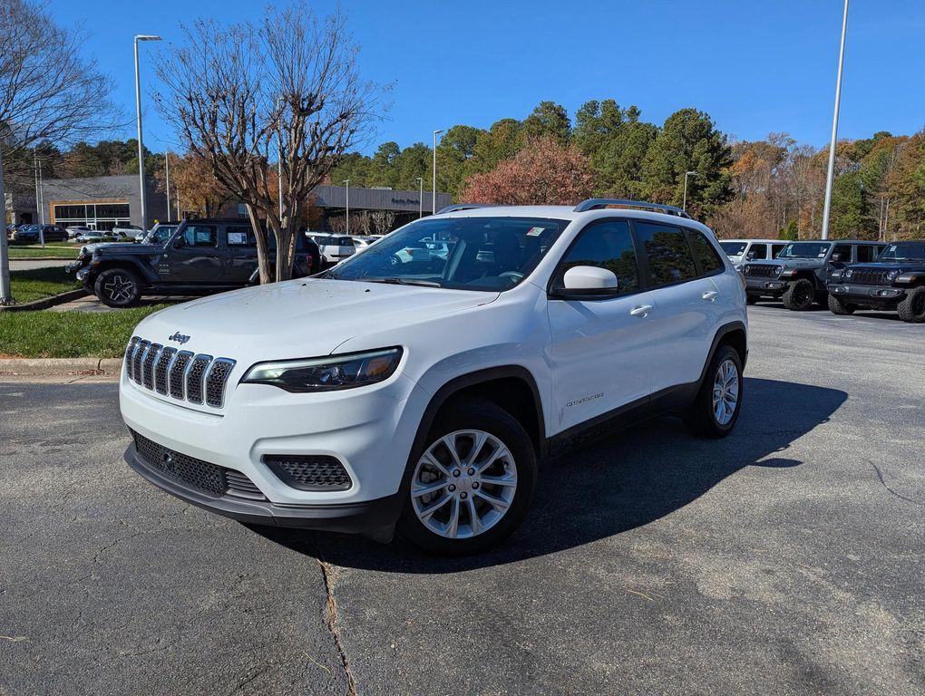 used 2021 Jeep Cherokee car, priced at $18,677