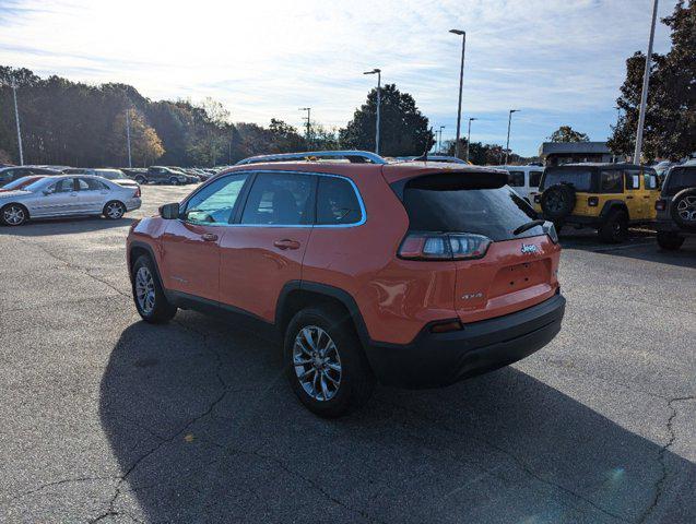 used 2021 Jeep Cherokee car, priced at $20,977