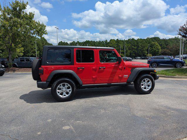 used 2021 Jeep Wrangler Unlimited car, priced at $26,977