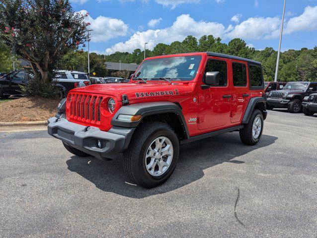 used 2021 Jeep Wrangler Unlimited car, priced at $27,477