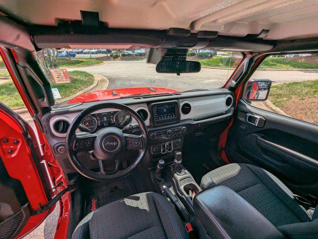 used 2021 Jeep Wrangler Unlimited car, priced at $26,977