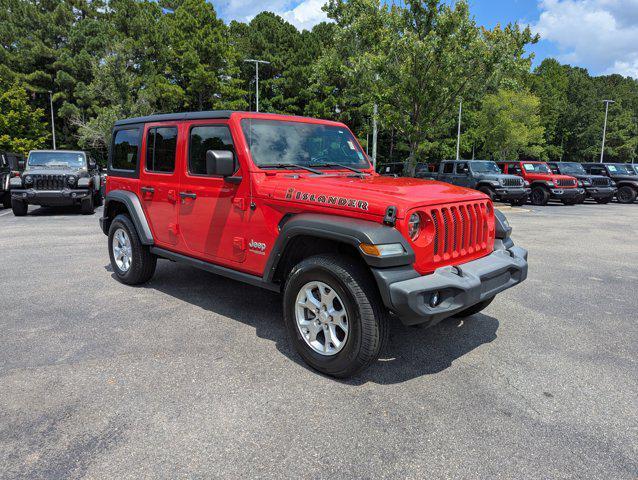 used 2021 Jeep Wrangler Unlimited car, priced at $26,977